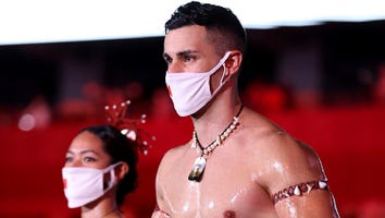 Pita Taufatofua, Tonga's Oiled-Up Flagbearer, Is Back and Bringing the Heat to the Olympics Opening Ceremony